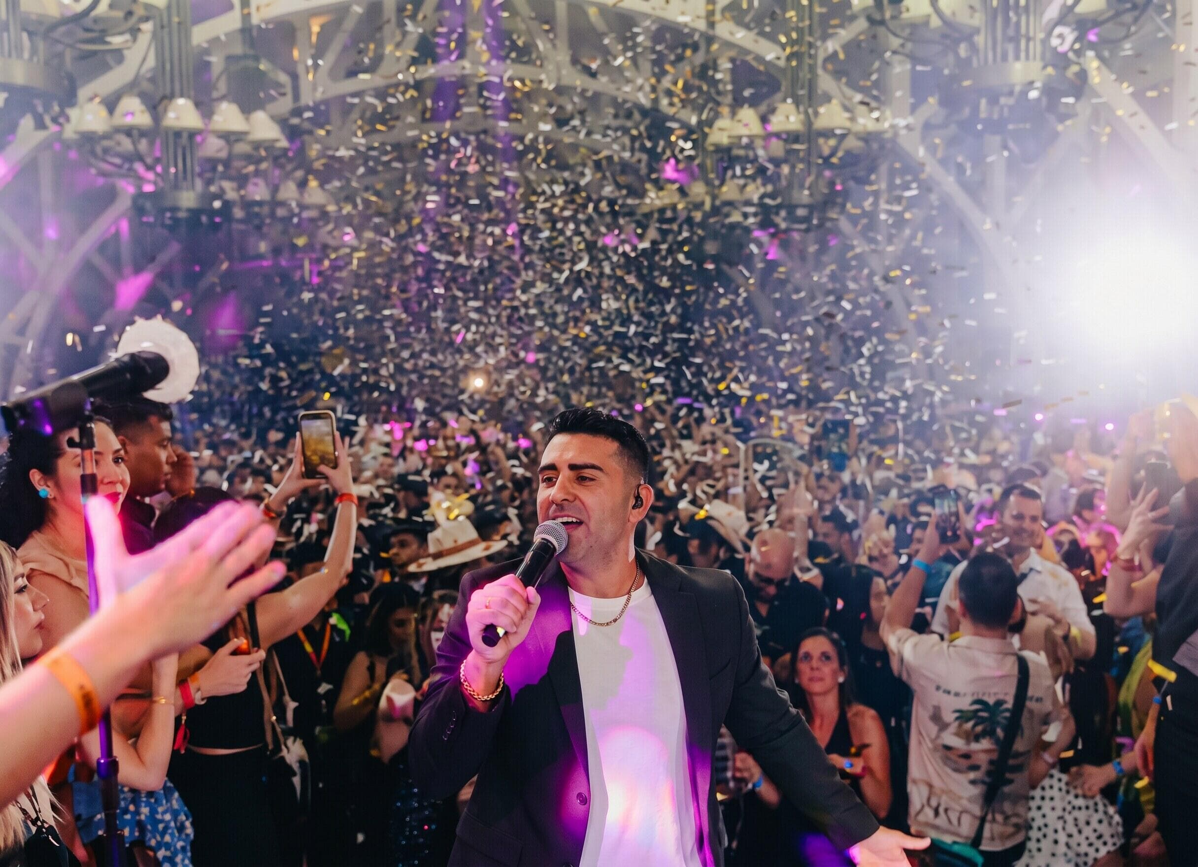 PUSH — confetti and energy